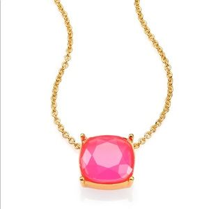 Kate Spade pink pendant necklace